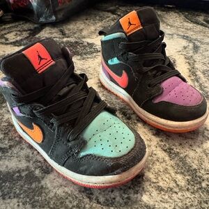 Air Jordan 1 colorful high tops!